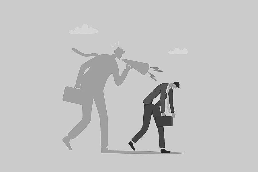 Getting over self-victimisation