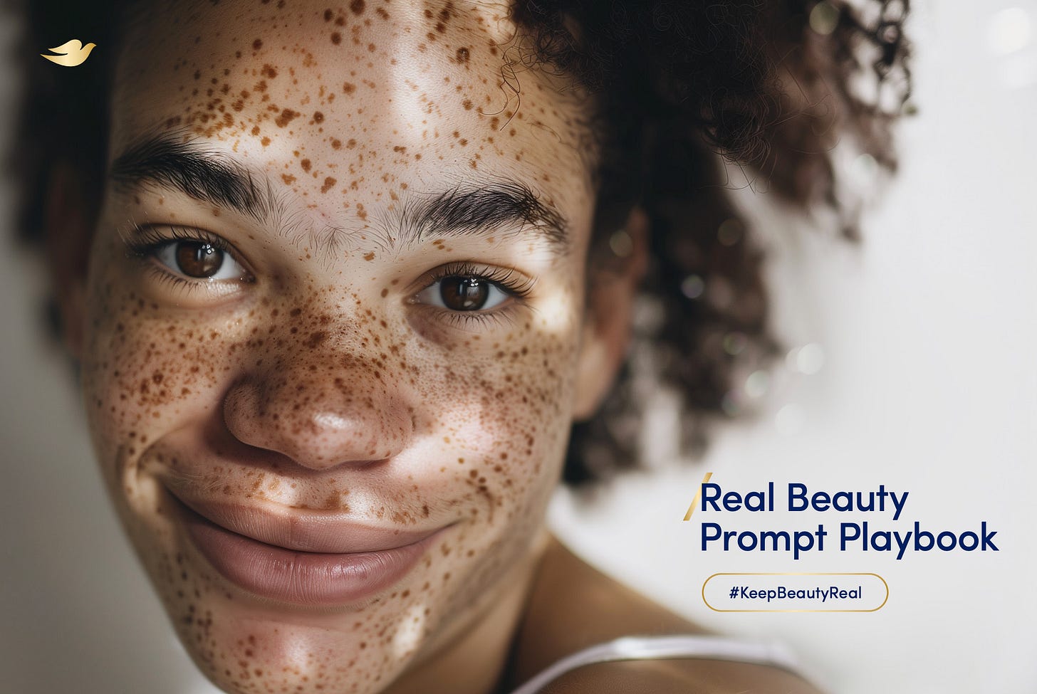 page de garde du guide "Prompt Reel Beauty" de Dove