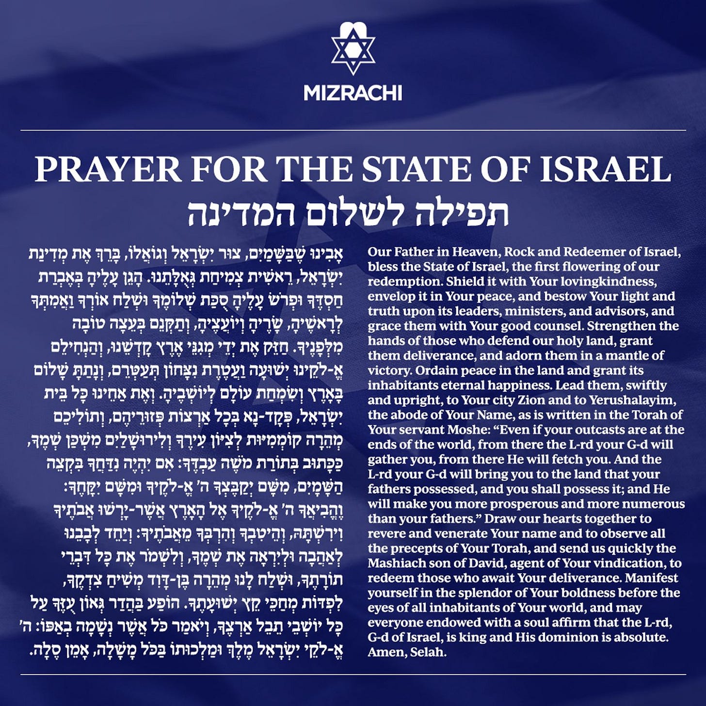Tefillah – World Mizrachi