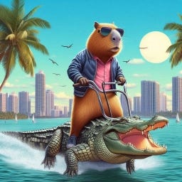 capy on croco (CAPY)