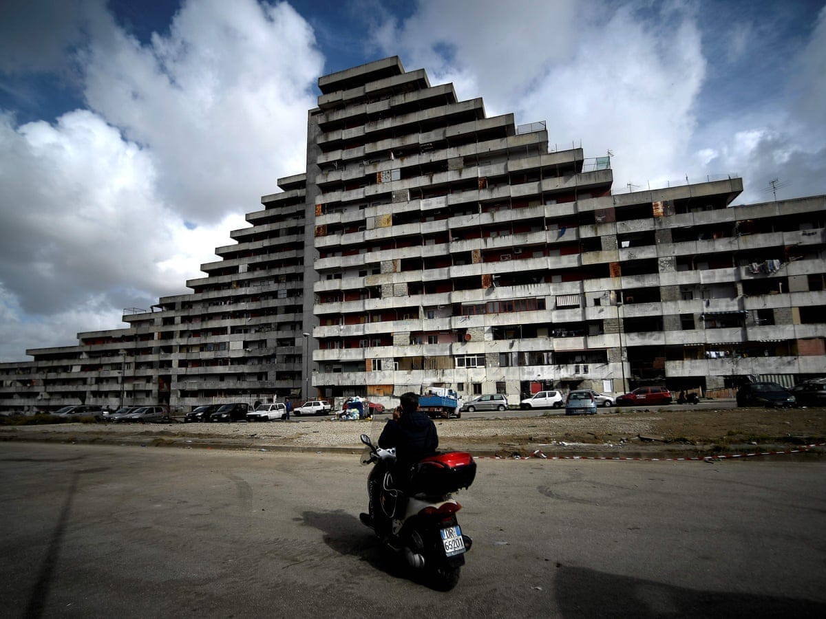 Le Vele di Scampia. Photograph: Filippo Monteforte/AFP via Getty Images