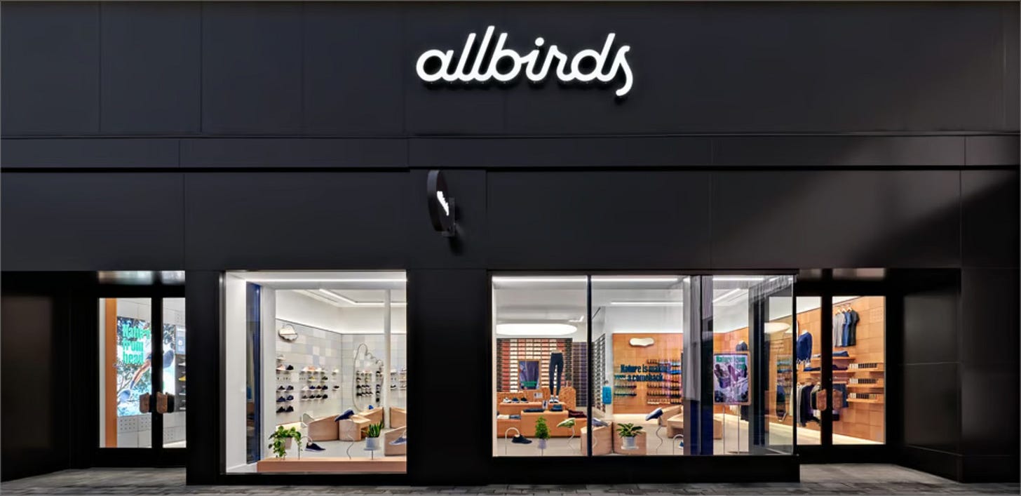 Tiendas físicas de Allbirds Tiendas físicas de Allbirds