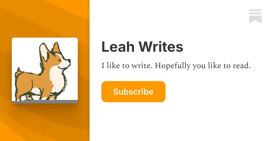Leah Writes | Substack