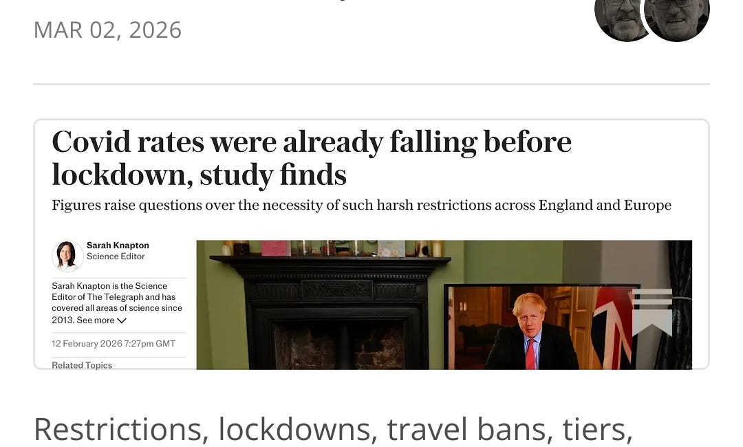 Lockdowns: A Matter of Timing?