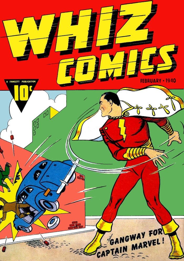 Capitán Marvel - Capitan Bunny - Fawcett Comics