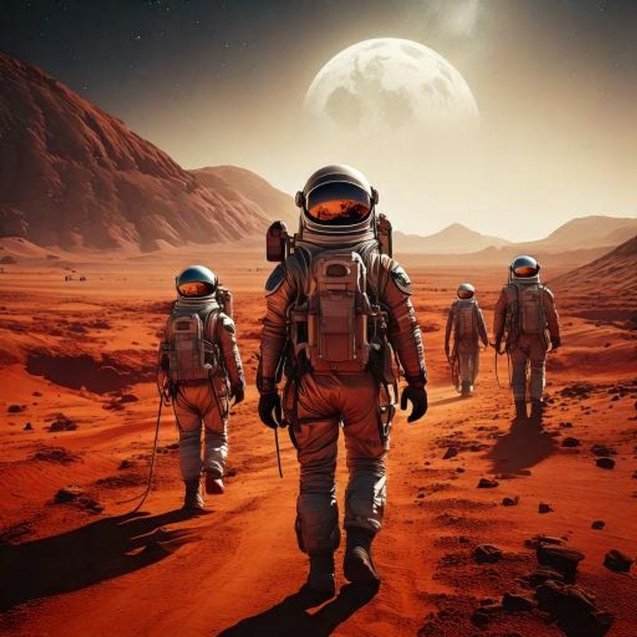 Green skin, brittle bones': Donald Trump wants to put humans on Mars but  there is a problem