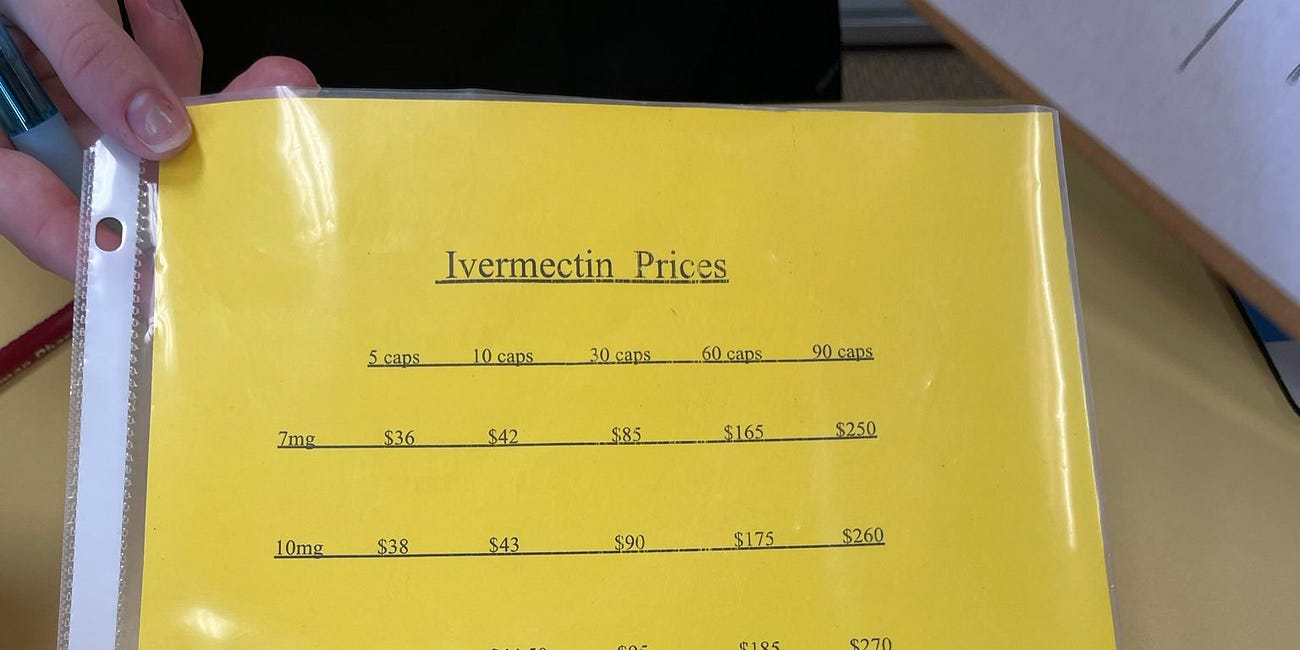 The Legalized Over The Counter Ivermectin Ripoff