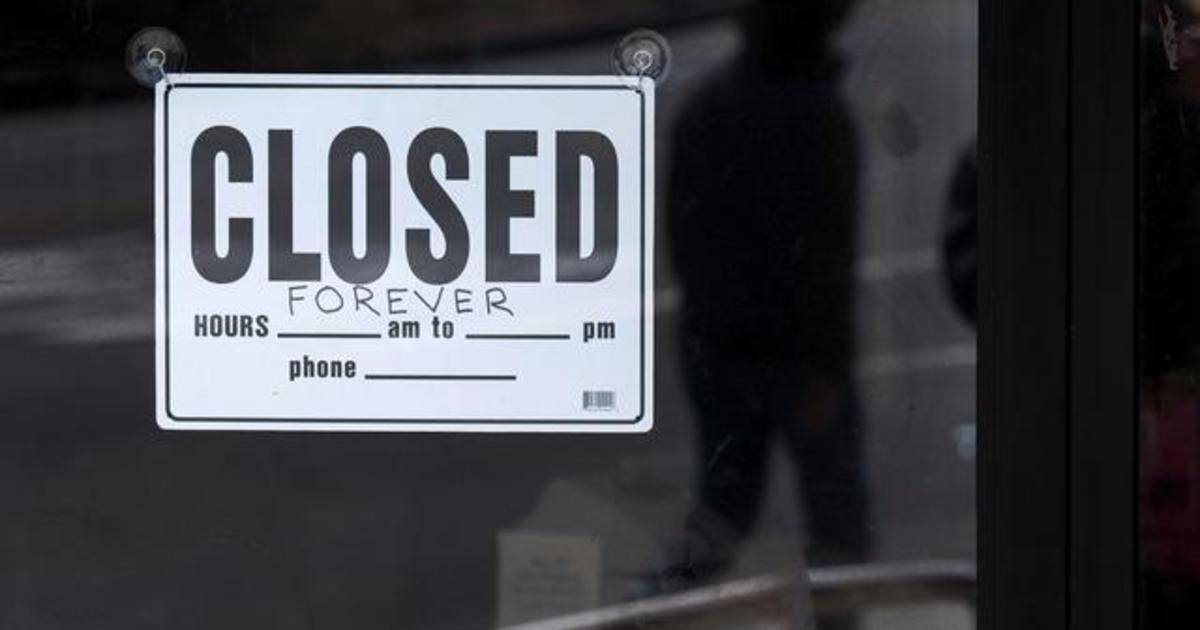 9 million U.S. small businesses fear they won't survive pandemic - CBS News