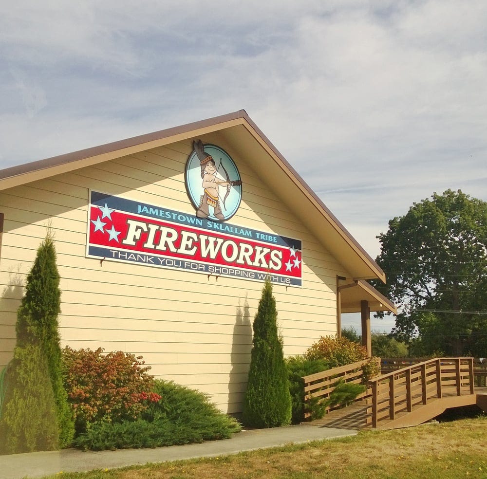 Jamestown S'klallam Fireworks - Sequim, Washington