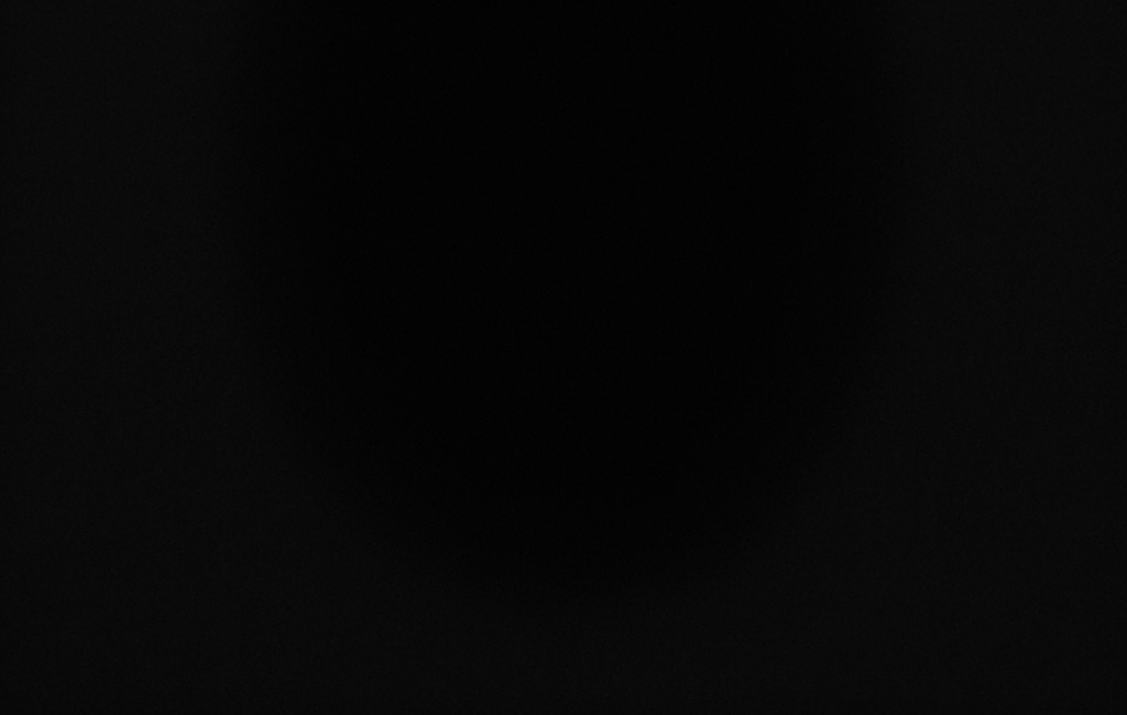 Something black. Blacker than black. 