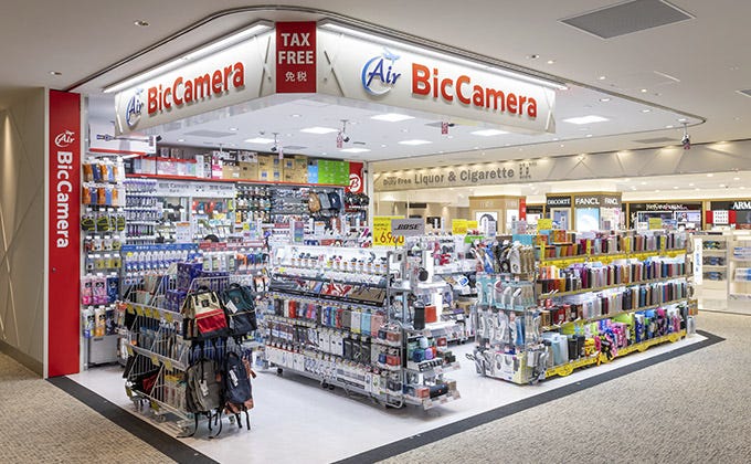 Air BIC CAMERA 第2ターミナル店 - ショップ | 中部国際空港 セントレア