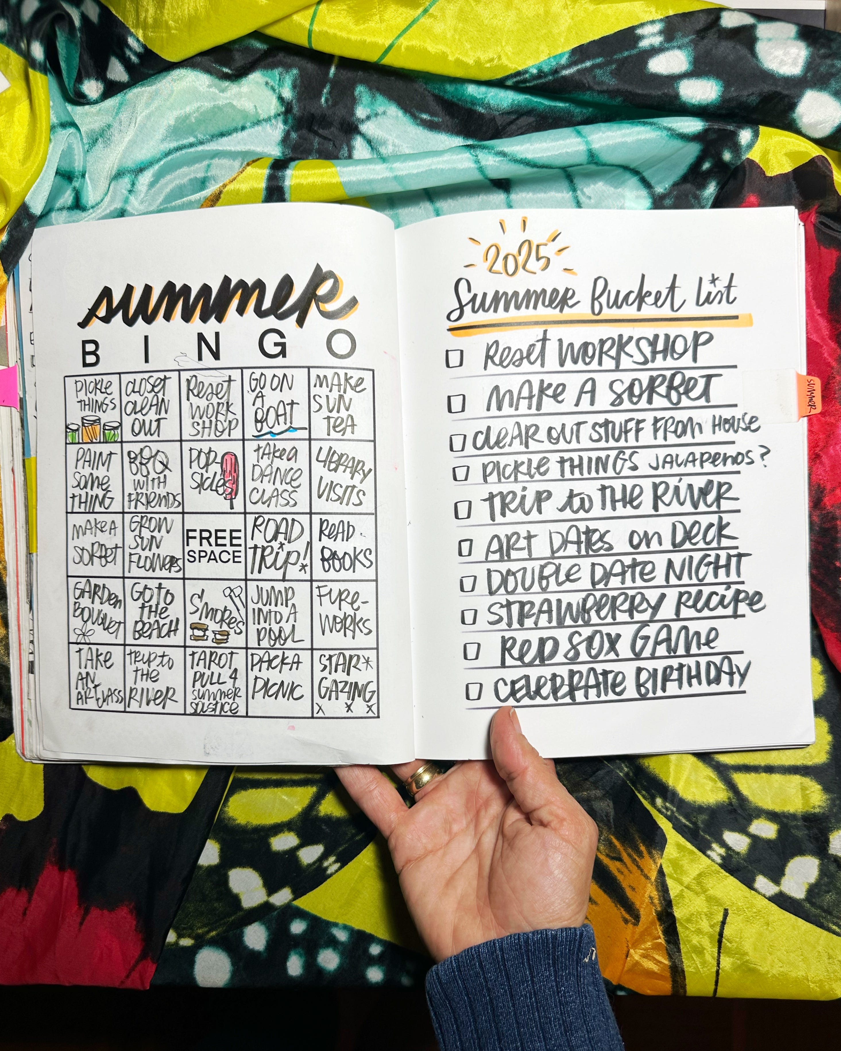 Summer Bucket List 2025 - by Tracy Benjamin
