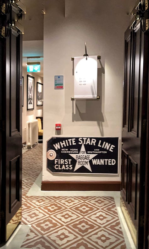 The Titanic Hotel - beautifully done. © Dennis Greene, 2025. All rights reserved.