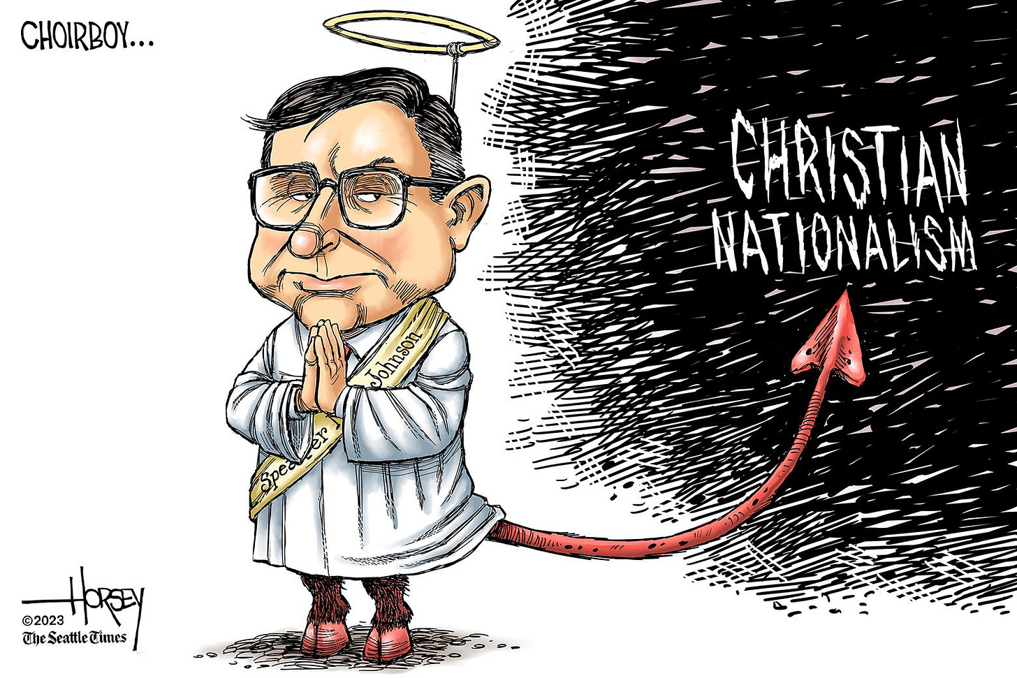 Does Mike Johnson have a hidden agenda? | The Seattle Times Does Mike Johnson have a hidden agenda? | The Seattle Times