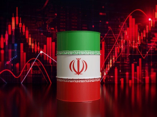 Energy Crisis and Oil Price Volatility Concept Iran
