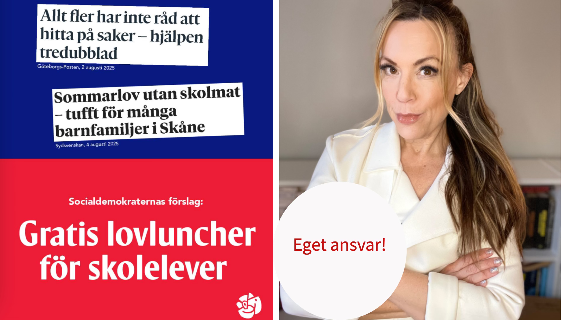 "Gratis" lovlunch är populism från vänster