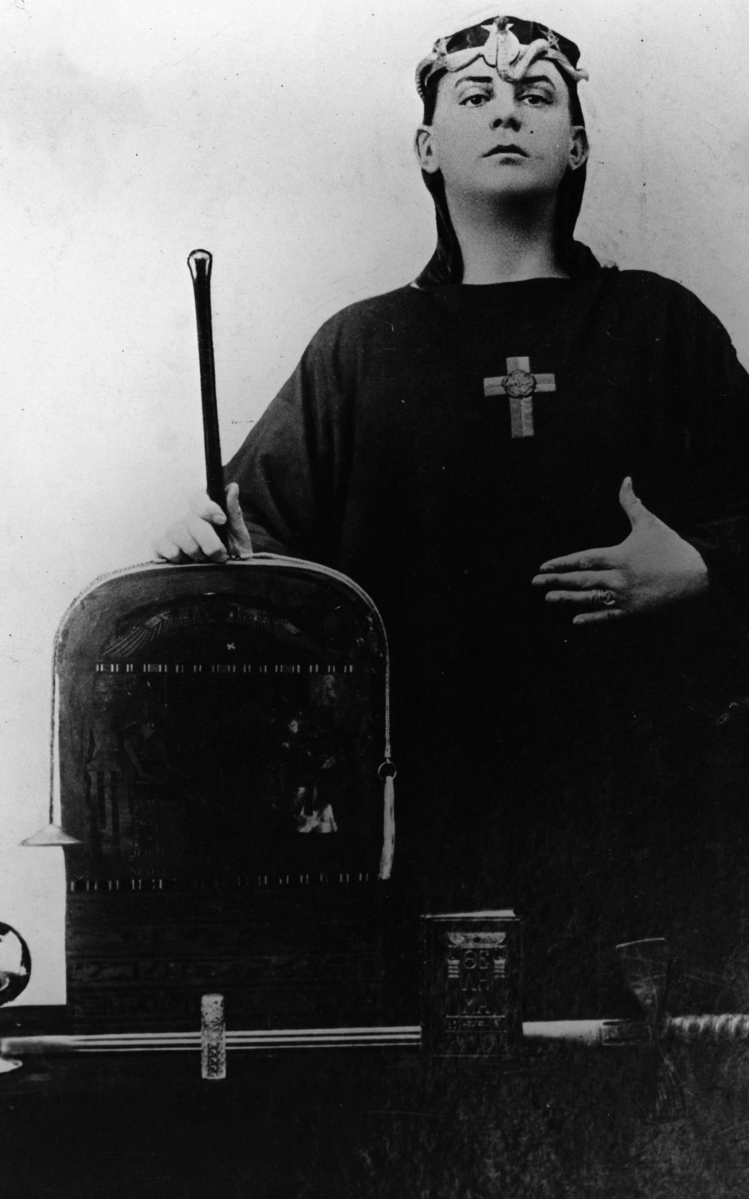 On this day in 1904: the 'wickedest man in Britain' completes his  manuscript for a new religion