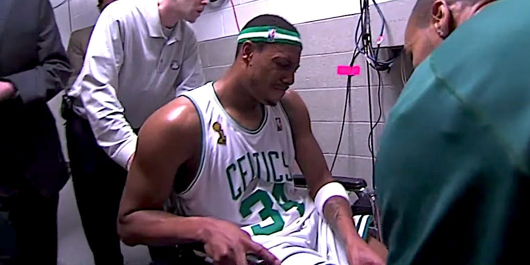 Paul Pierce admits wheelchair game injury was for bathroom break - Business  Insider