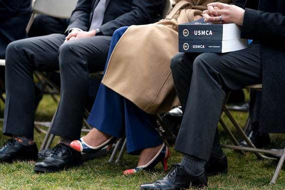 President Trump at the Signing Ceremony for the USMCA President Trump at the Signing Ceremony for the USMCA