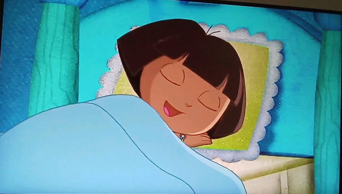 Dora Sleeping And Snoring in Her Bed At Night by panyinbrew on DeviantArt