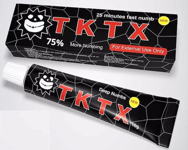 Anestésicos Tópicos vendidos no Brasil Anestésicos Tópicos vendidos no Brasil