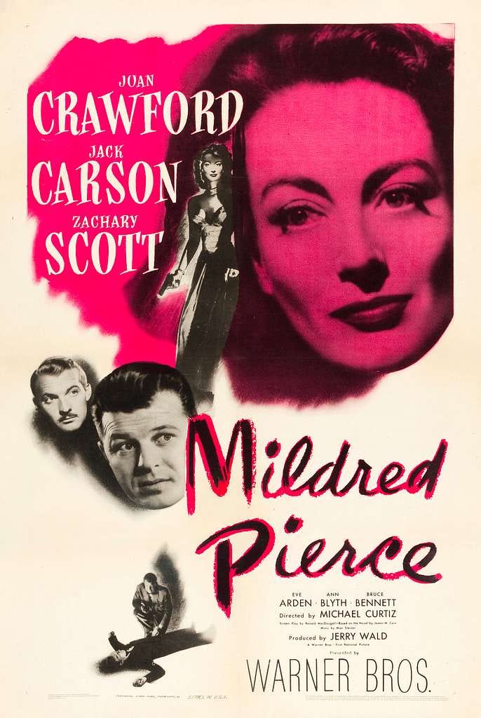 Mildred Pierce (1945 poster) - Public domain movie poster - PICRYL - Public  Domain Media Search Engine Public Domain Image
