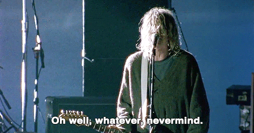 Kurt Cobain Whatever GIF Kurt Cobain Whatever GIF