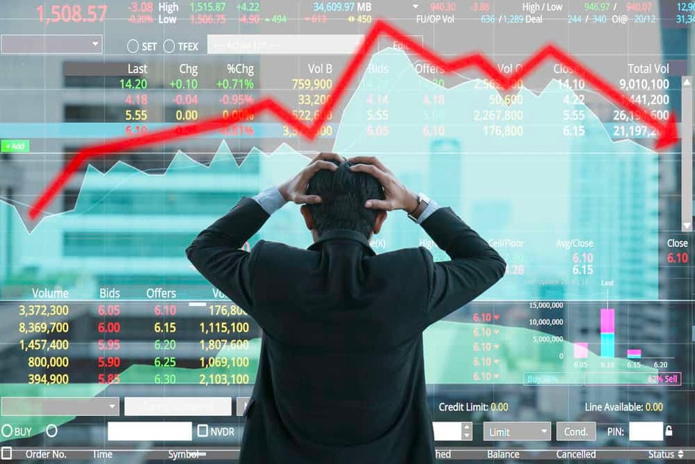 angry stock man