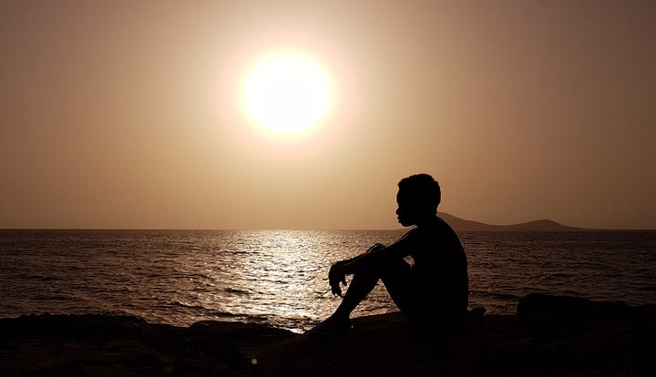 sunsets on ilha do sal cabo verde africa