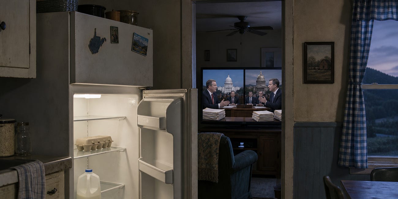 Hunger in West Virginia and the Morrisey–McCuskey–Scott Will Machine