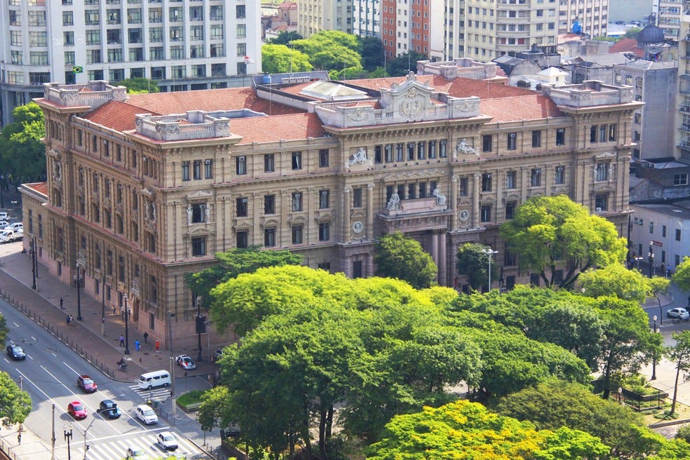 Fachada do Tribunal de Justiça de São Paulo (TJ-SP), no Centro da capital paulista. — Foto: Divulgação