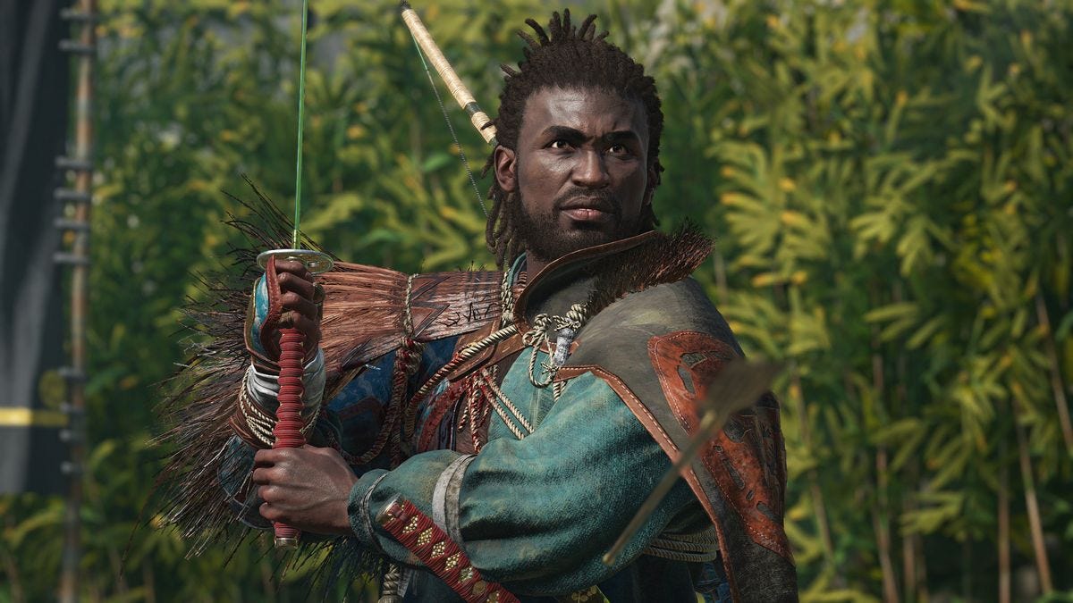 Yasuke from Assassin's Creed: Shadows