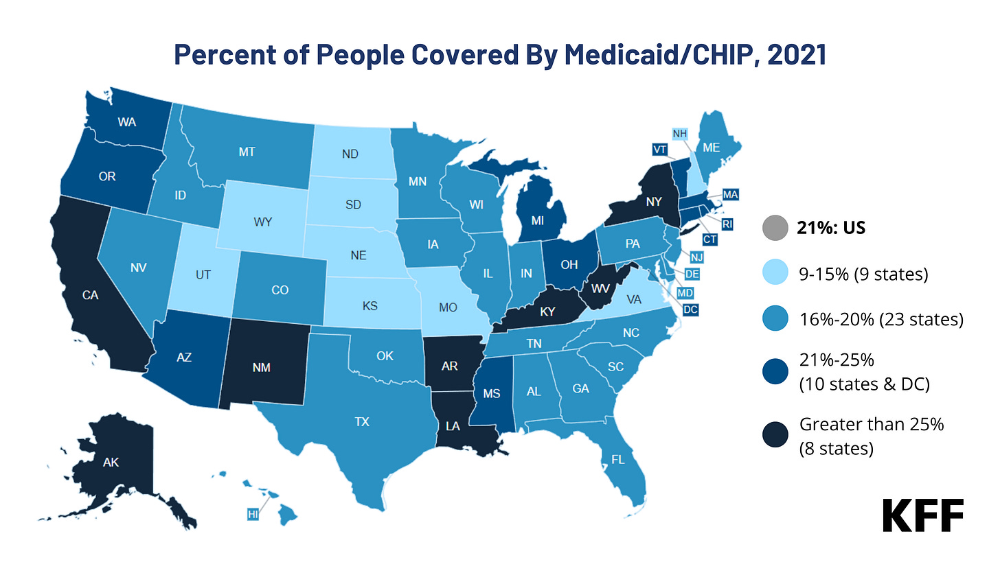 Medicaid State Fact Sheets | KFF
