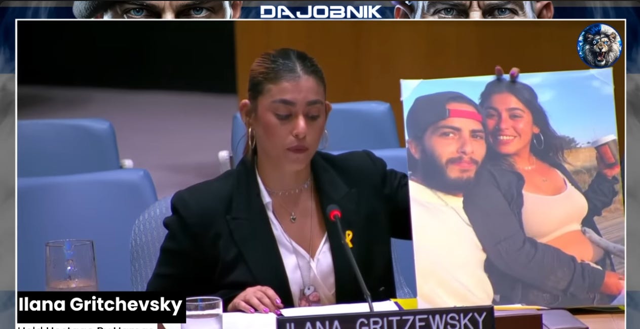 Harrowing Captive Testimony At the U.N., Freed Hostage Ilana Gritzewsky Shocks the World