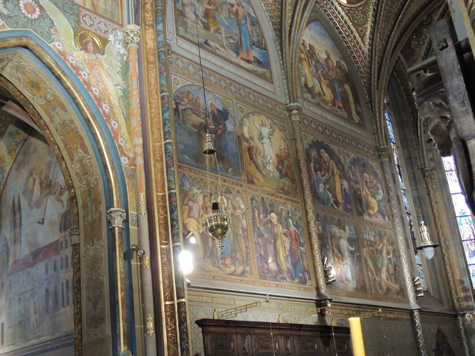 A close-up of a church

AI-generated content may be incorrect.