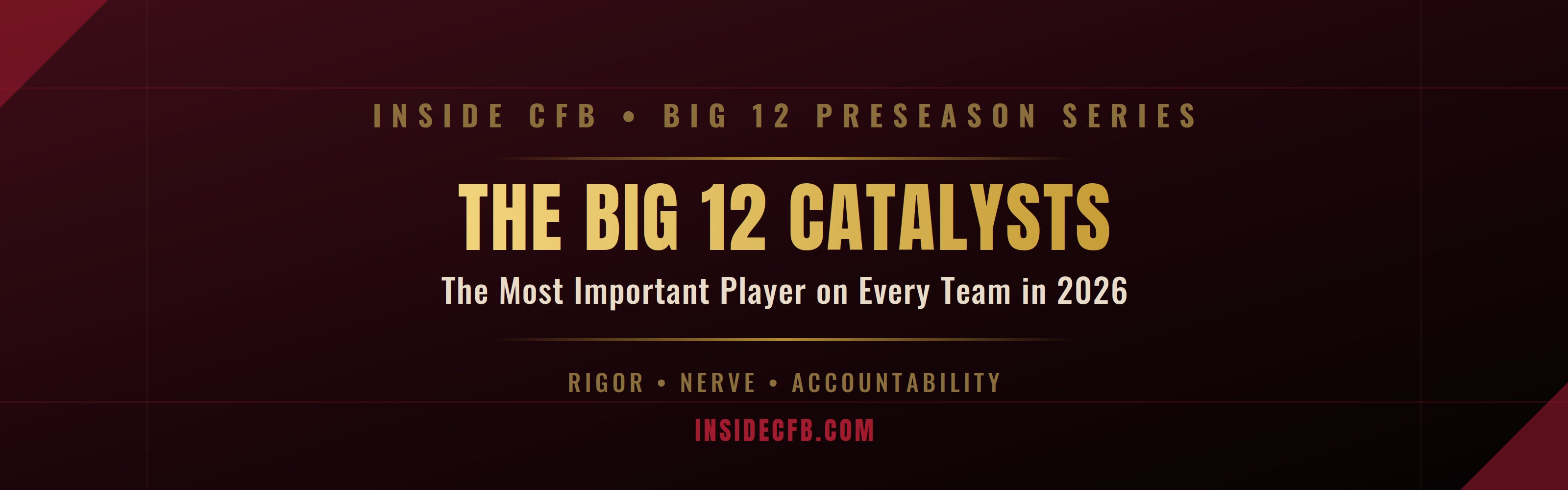 The Big 12 Catalysts: The Most Important Player on Every Team in 2026