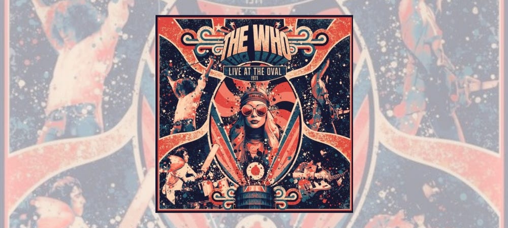 Cover of 'The Who Live at the Oval 1971'