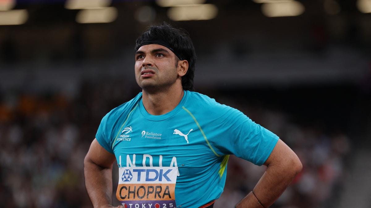 Neeraj Chopra Javelin Throw Final HIGHLIGHTS: Neeraj ends in 8th place with  84.03m, Sachin Yadav finishes fourth with new personal best - Sportstar