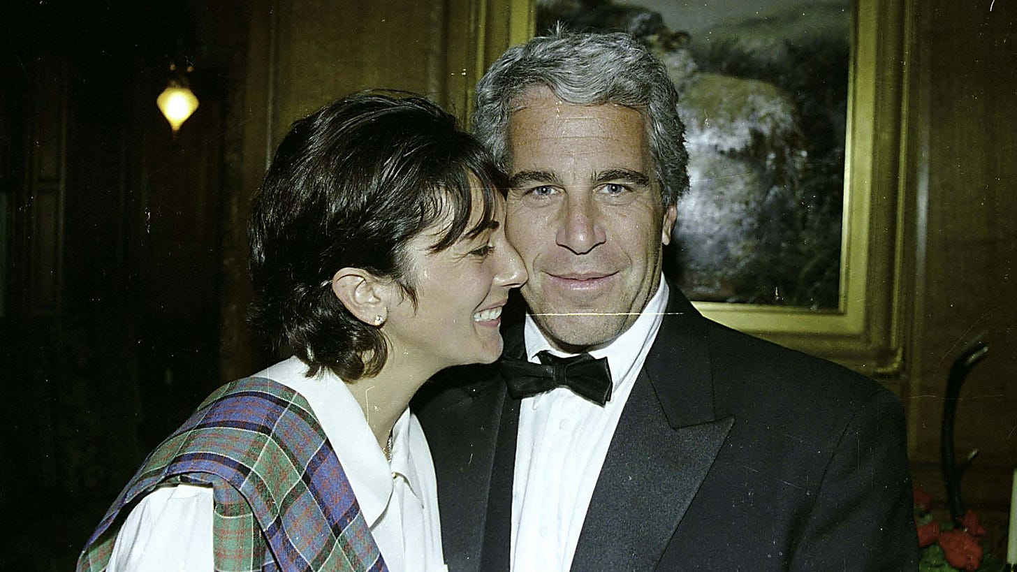 Ghislaine Maxwell Jeffrey Epstein
