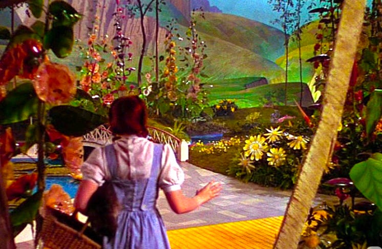 A person in a dress walking in a garden
AI-generated content may be incorrect.