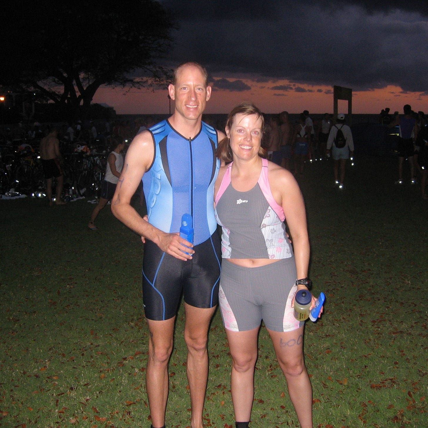 Jane and Todd Pilger St Croix 70.3 in 2005