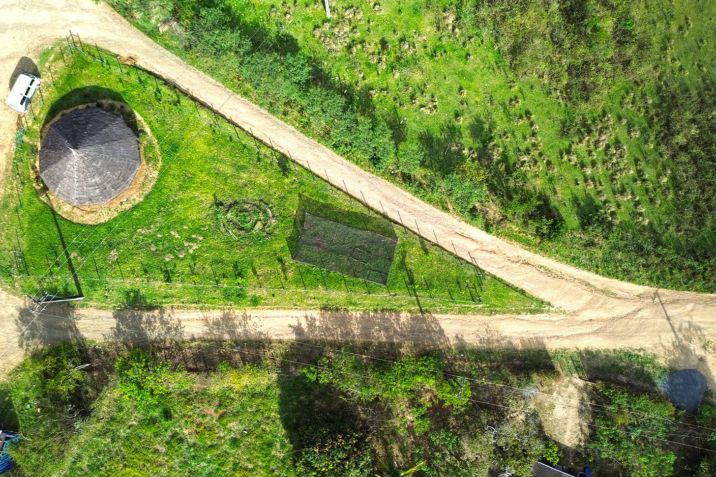 The school where Hemerson Dantas dos Santos Pataxó HaHaHãi shared the findings of the collective research done with his people. Image by Karla Mendes/Mongabay.