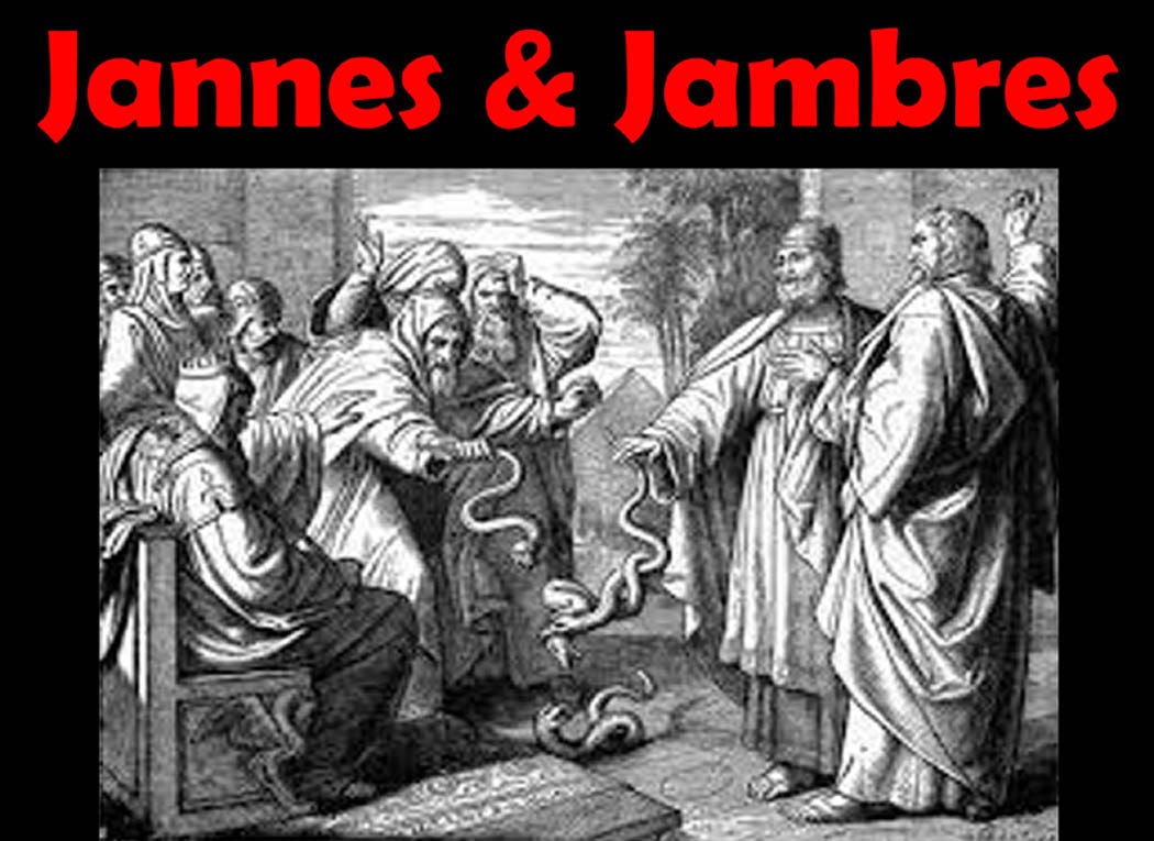 Dean Rennie Jannes & Jambres: The Egyptian Magicians - by Dean Rennie