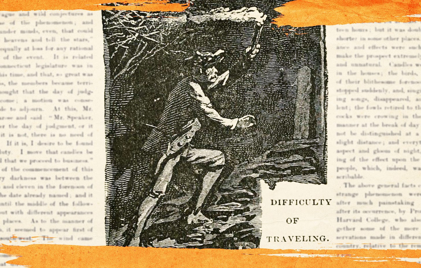 An illustration from Our First Century by R. M. Devens An illustration from Our First Century by R. M. Devens