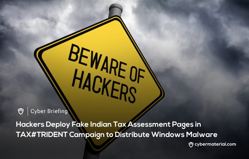 TAX#TRIDENT Campaign Distributes Windows Malware