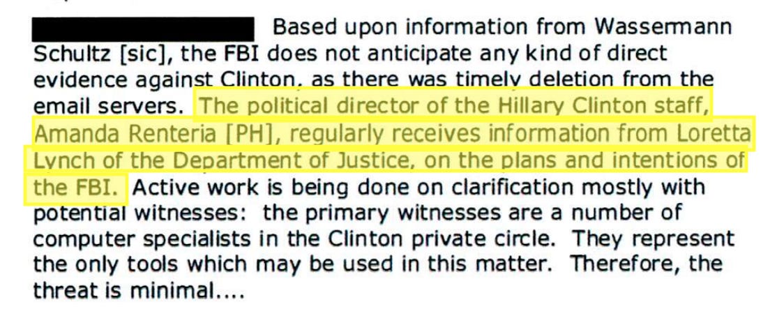 Fbi Intel Note Declassified Bombshell: FBI Had Clinton Intel from a Foreign Spy ...