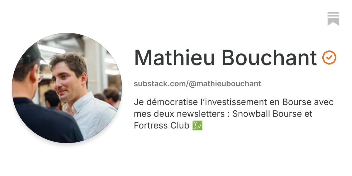 Mathieu Bouchant | Substack