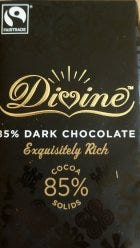 Cocoa mass, cocoa butter, sugar, cocoa powder, soy lecithin, and vanilla