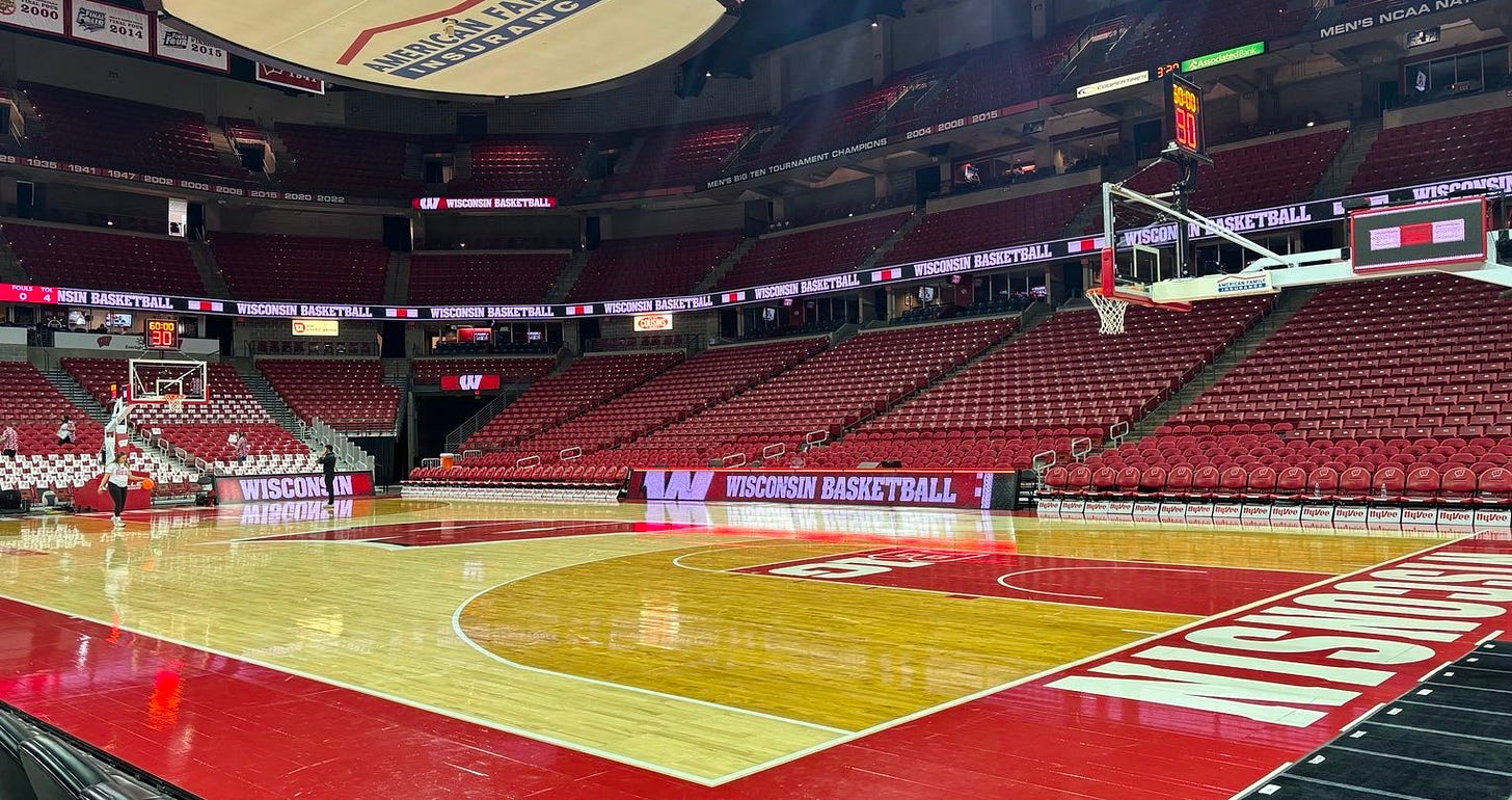The Kohl Center: Home of the Wisconsin Badgers basketball team