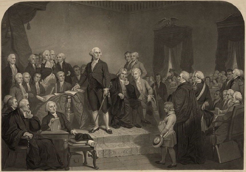A Man of Many Firsts: George Washington's First Inauguration (U.S. National  Park Service)